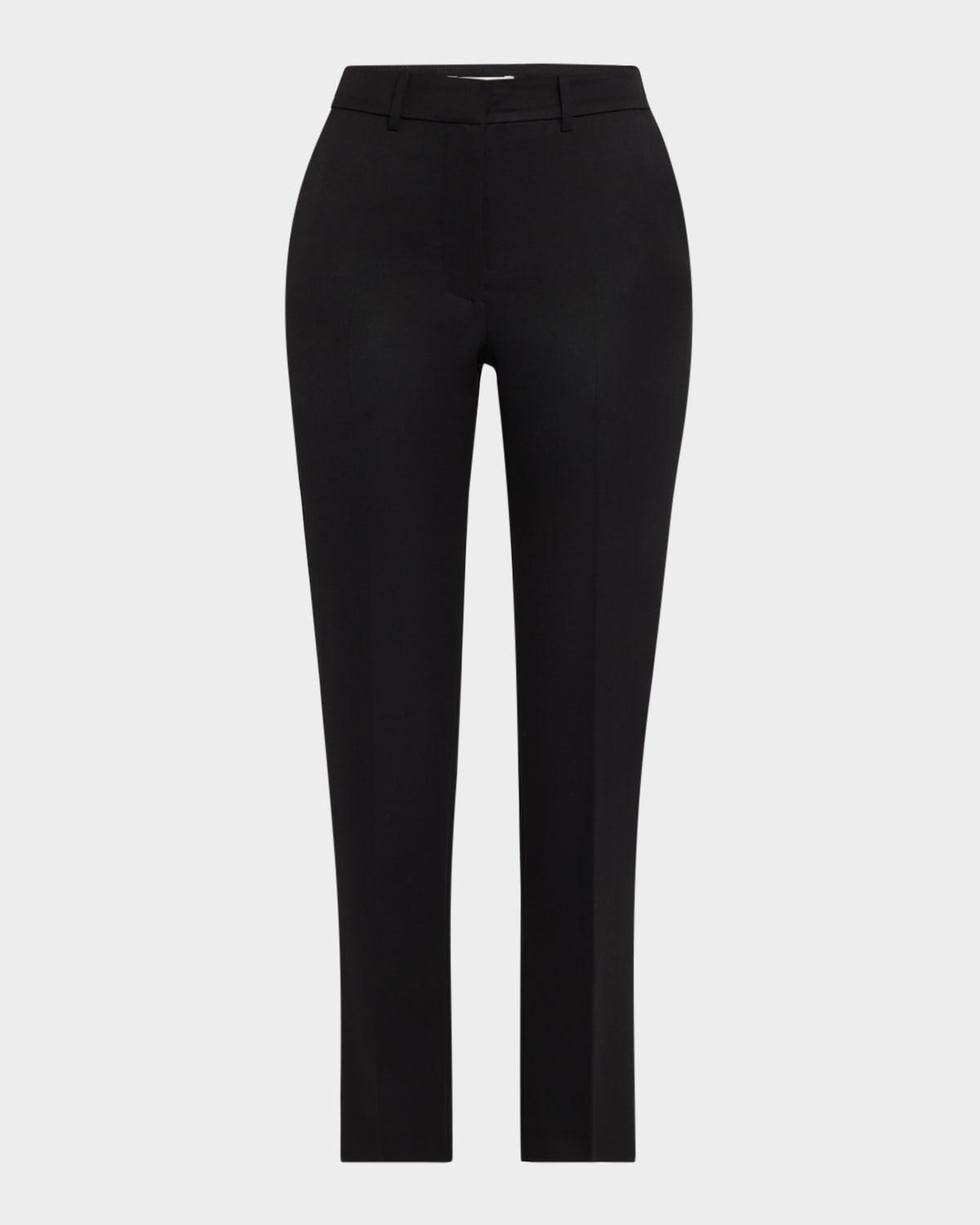 cybo skinny-leg ankle tuxedo pants