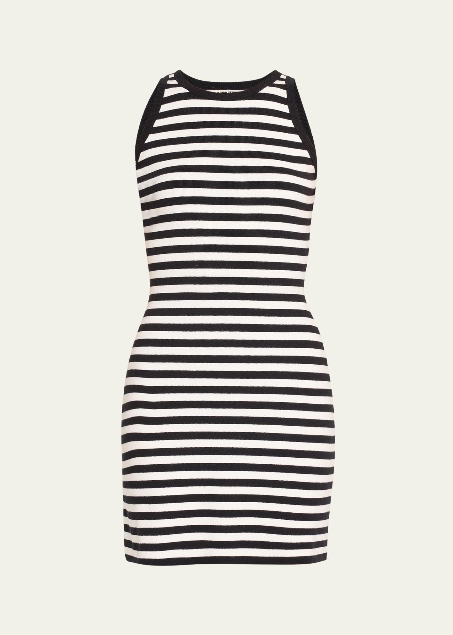 cyd stripe mini dress