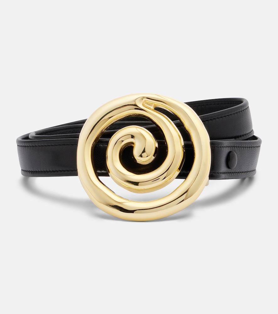 déhanche koru leather belt