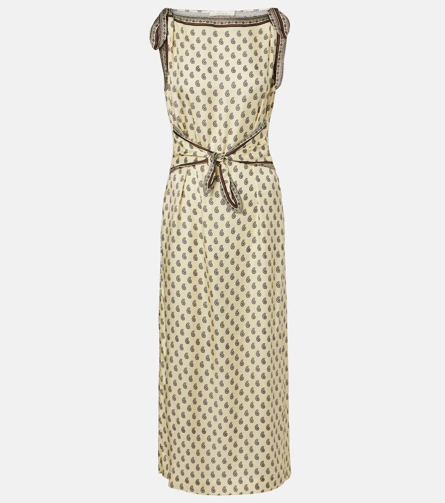 dôen amorette paisley silk