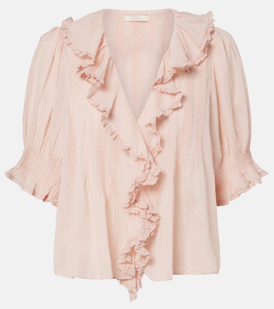 dôen henri cotton voile top