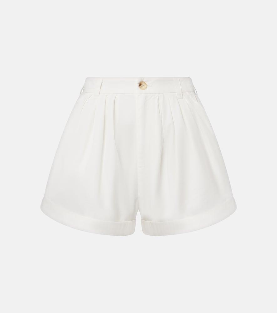 dôen paige cotton poplin shorts