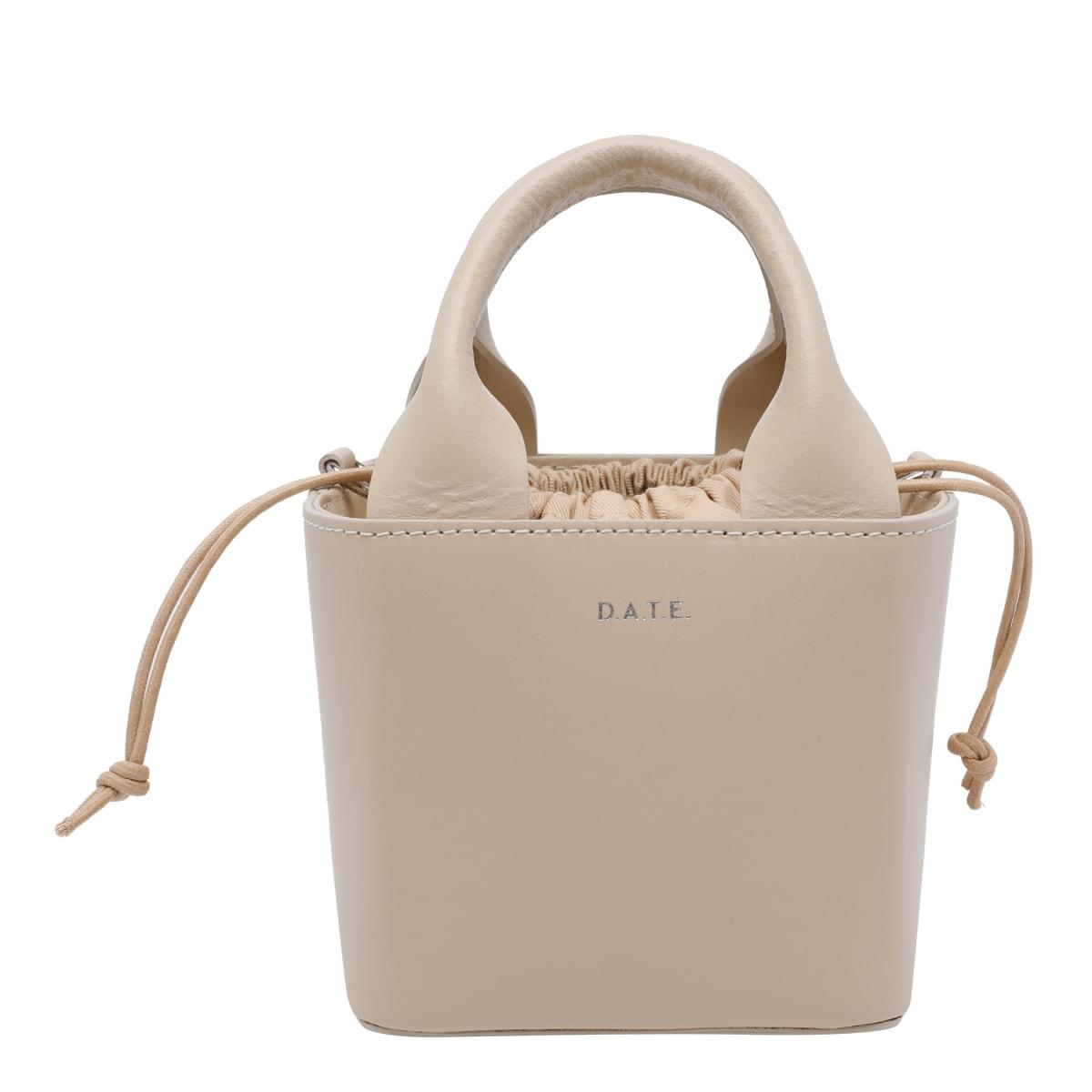 d. a.t. e. cubo leather handbag