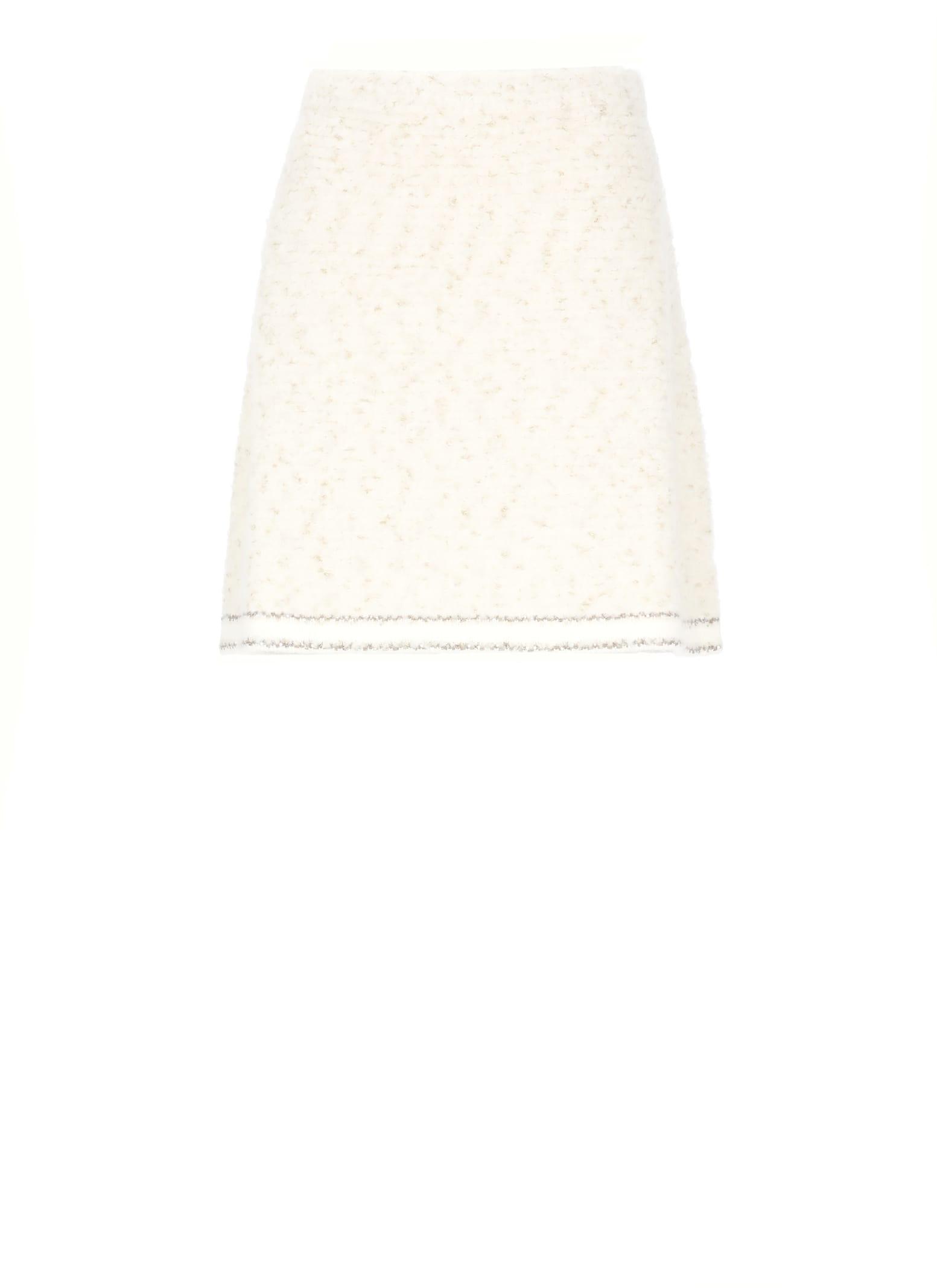 d. exterior boucle skirt