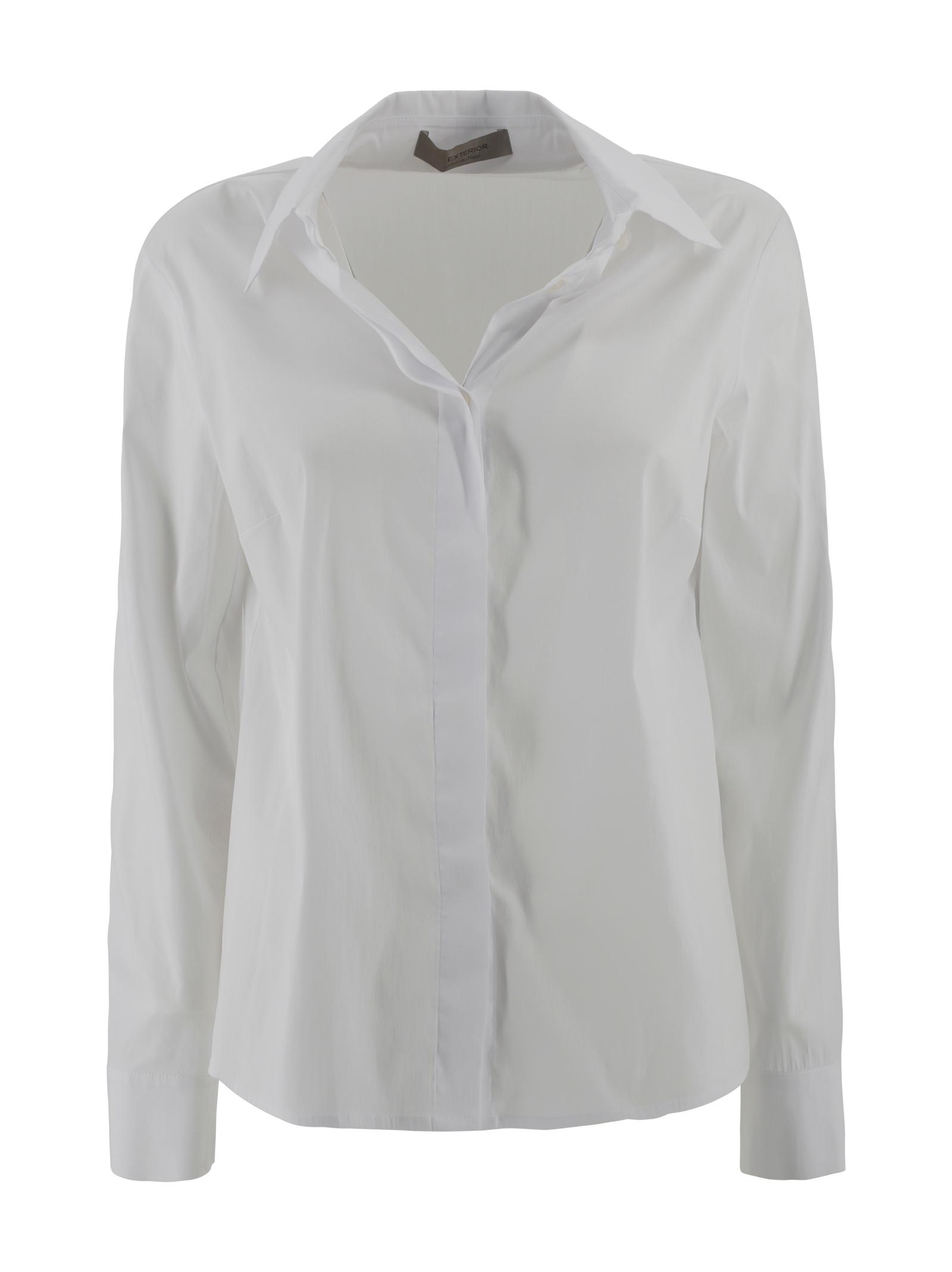 d. exterior shirts cotone nylon elastan - women