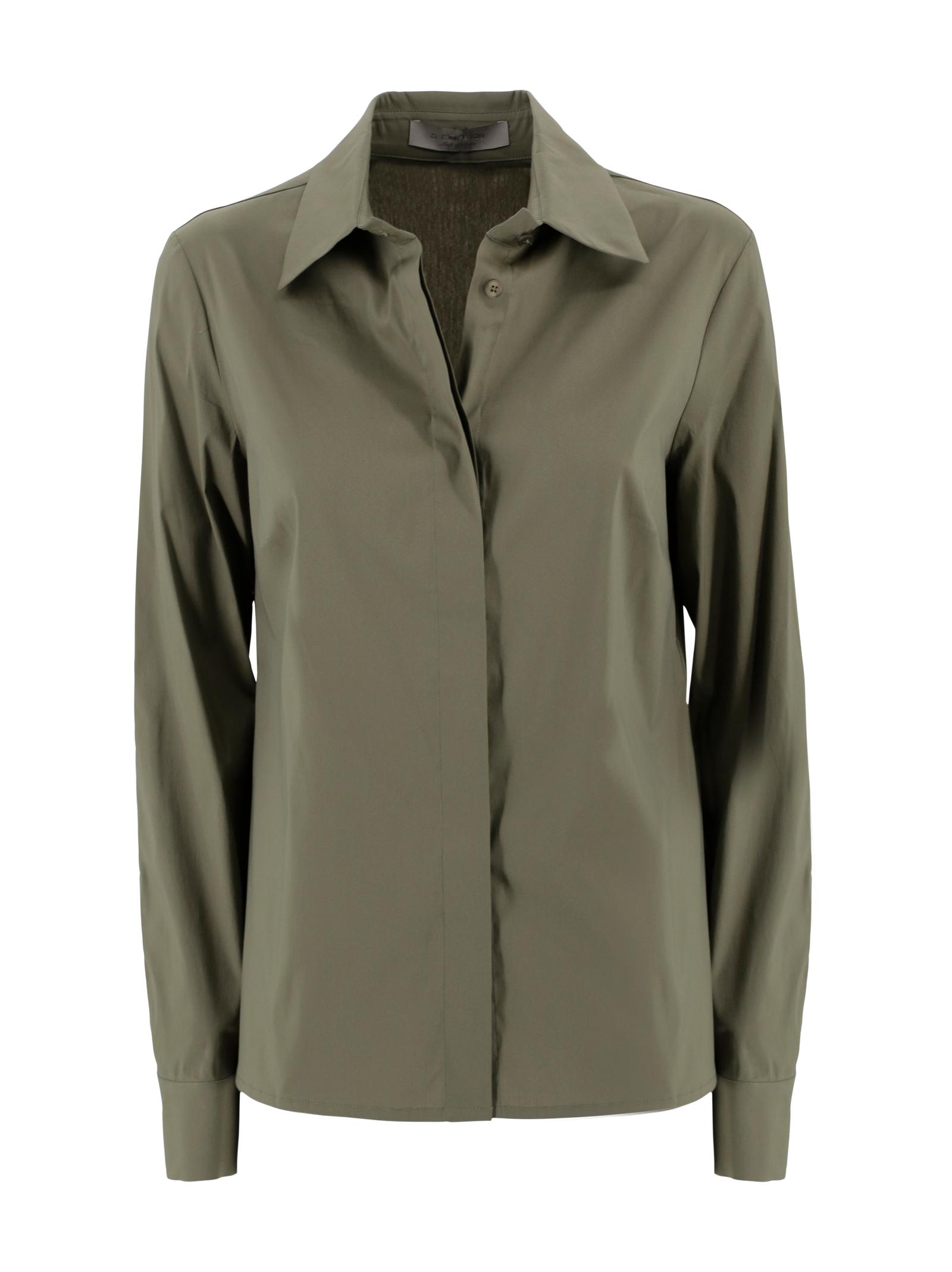d. exterior shirts cotone nylon elastan - women