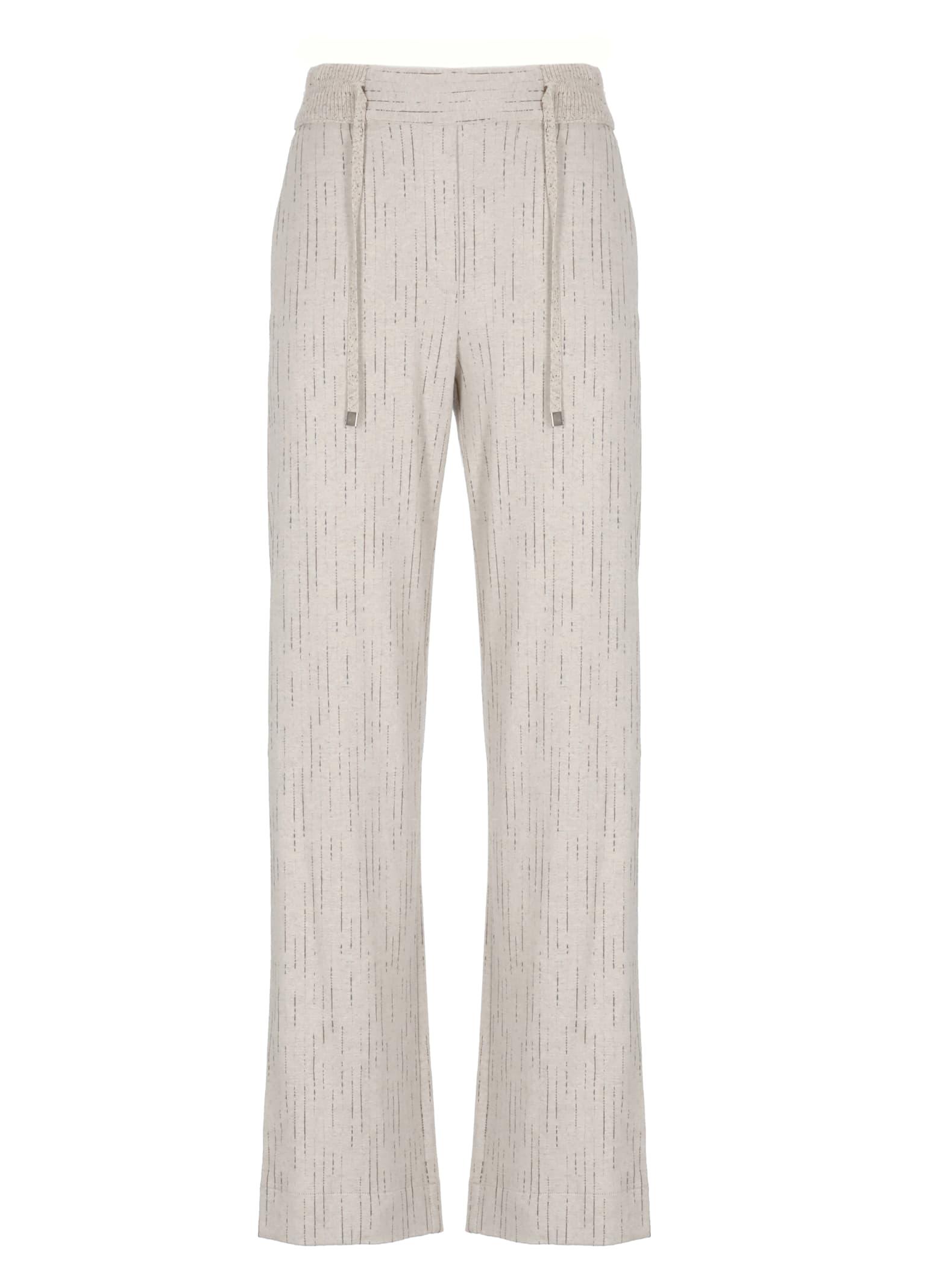 d. exterior wool blend pants