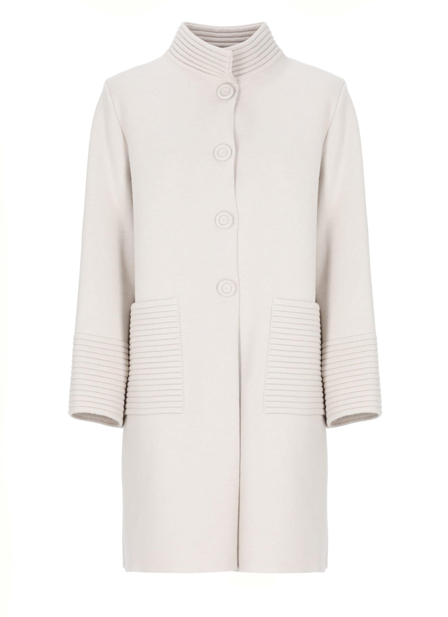 d. exterior wool coat