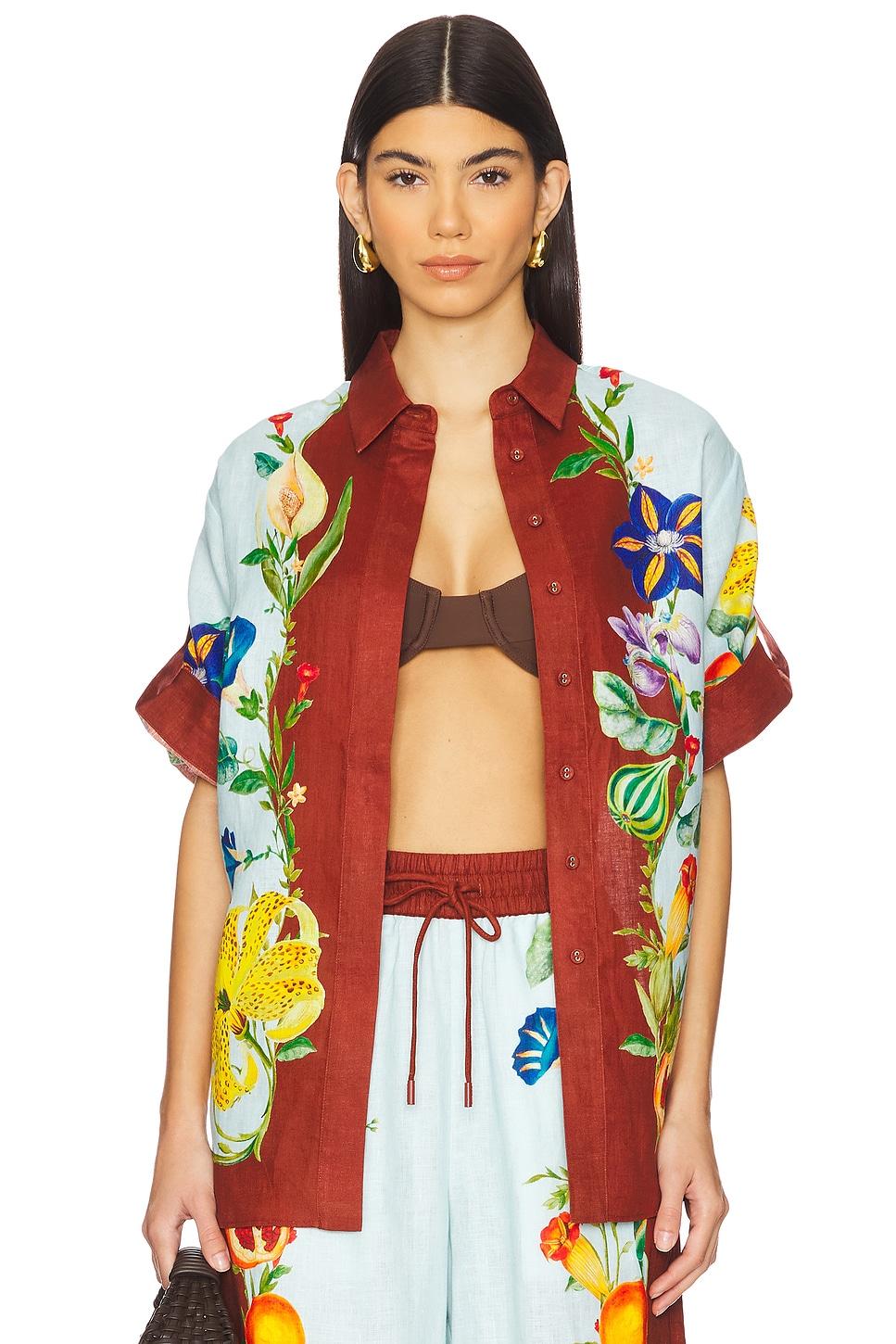 dahlia floral top