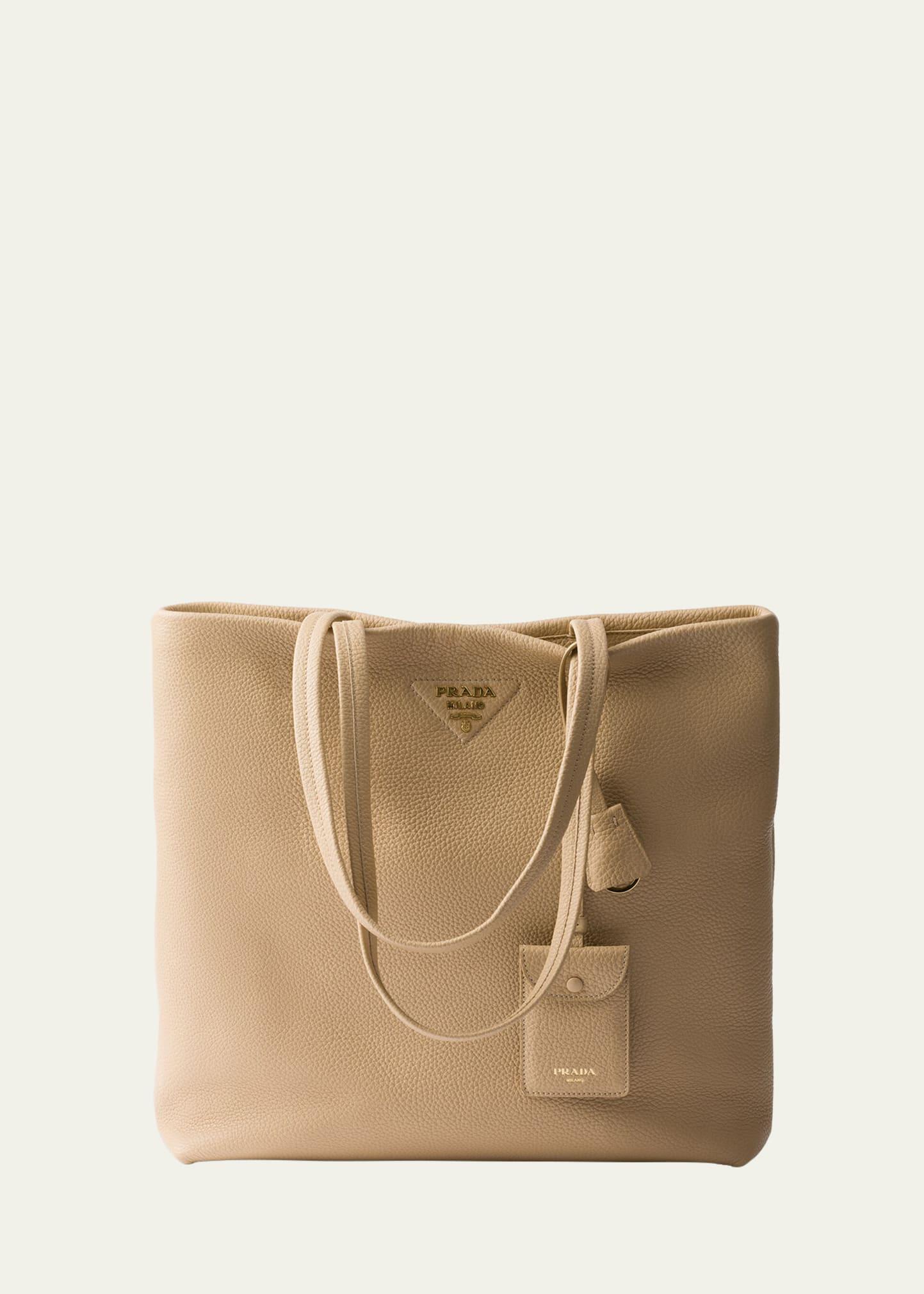 daino soft leather tote bag