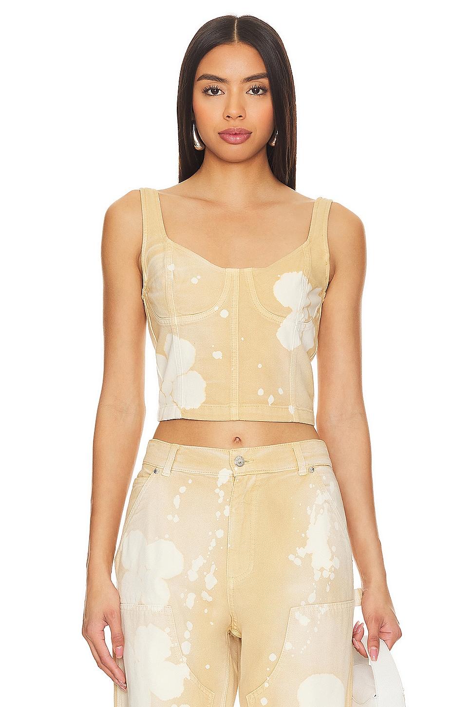 daisies bustier top
