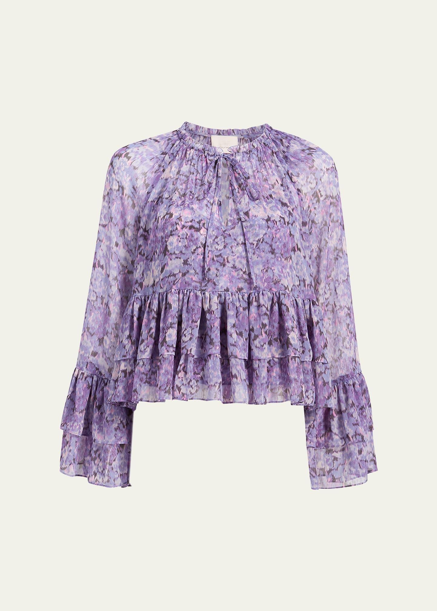 daiya ruffled hydrangea top
