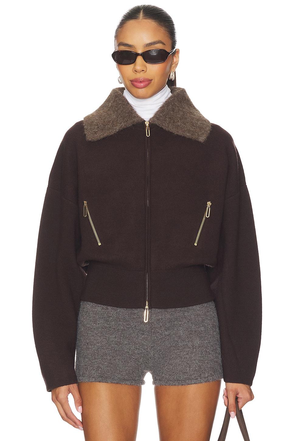 dakota boiled wool bomber