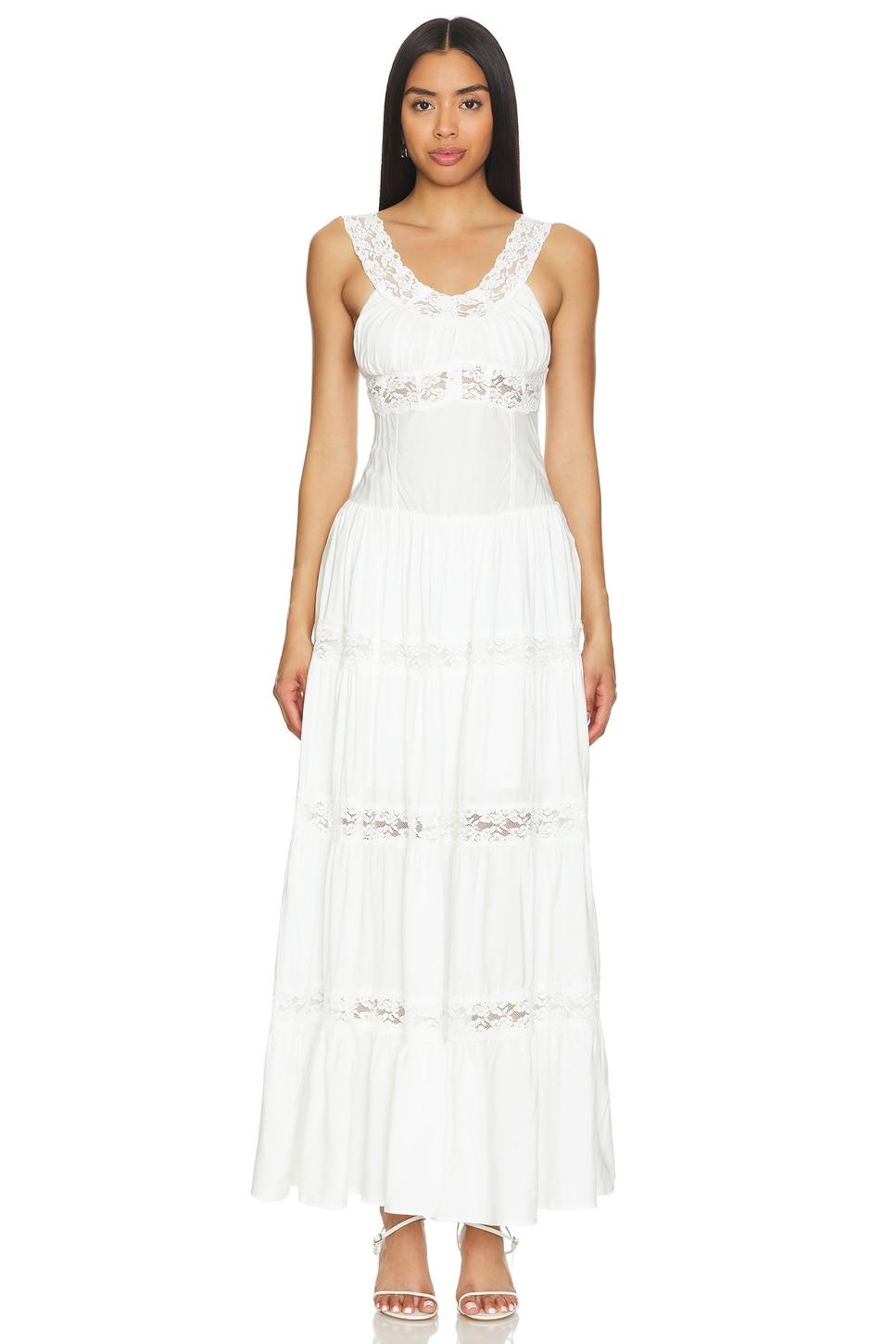 dakota rayon maxi dress