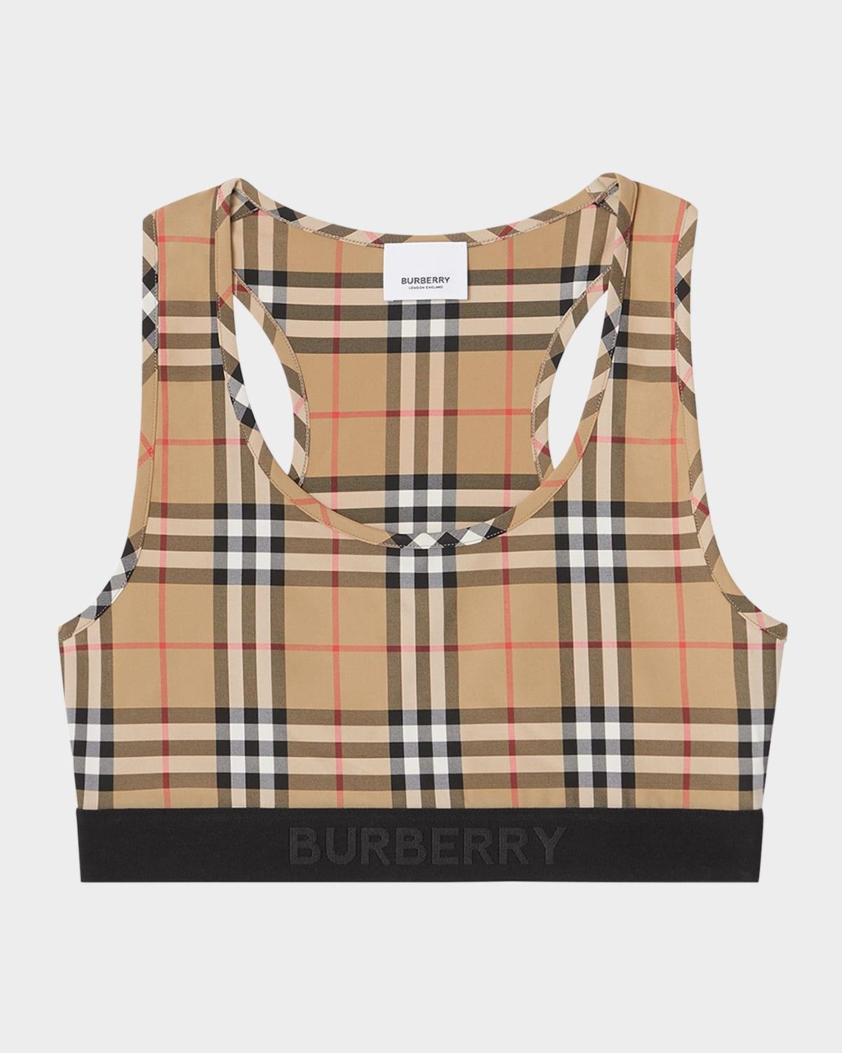 dalby vintage checked bra