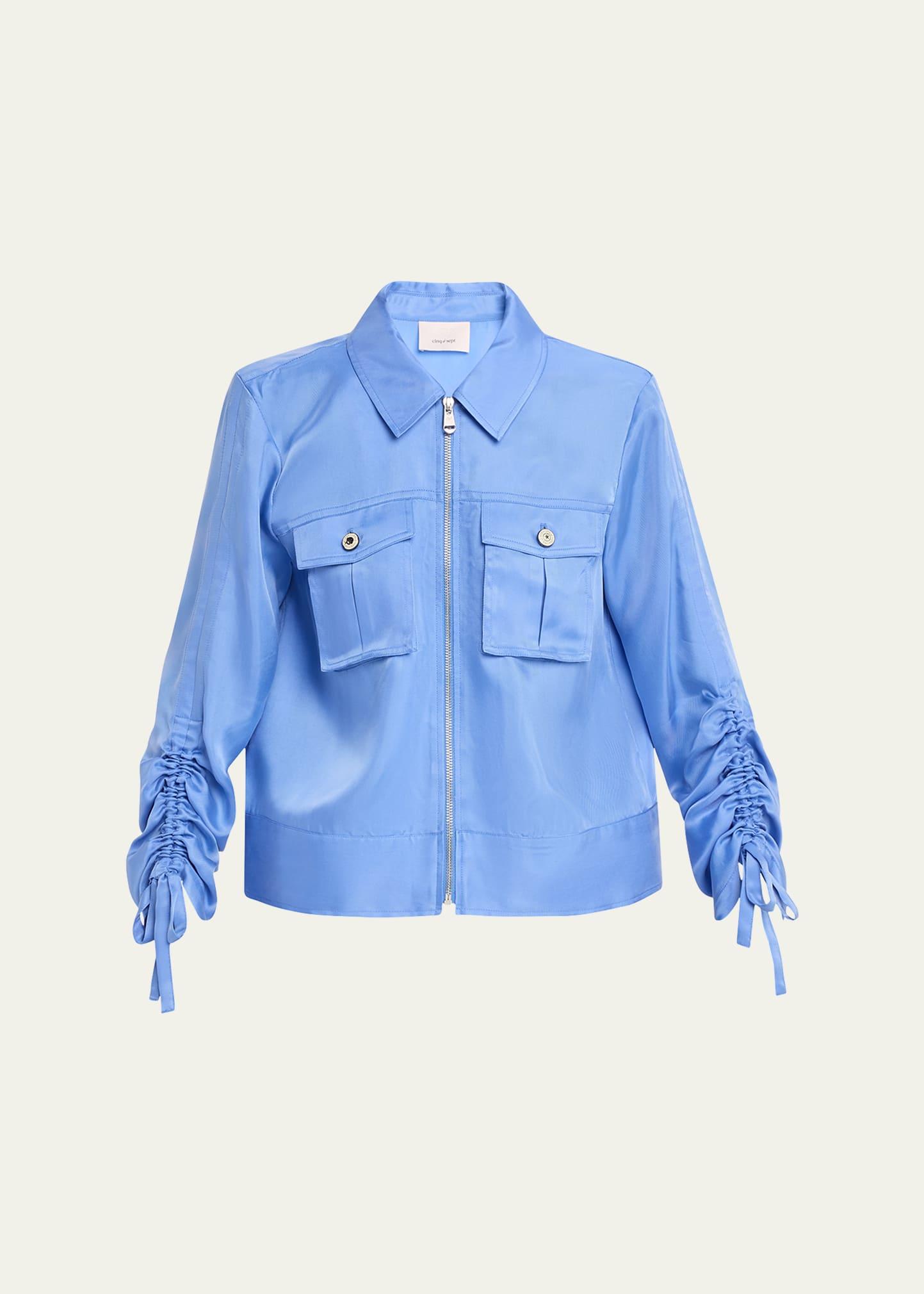 dale patch-pocket twill jacket