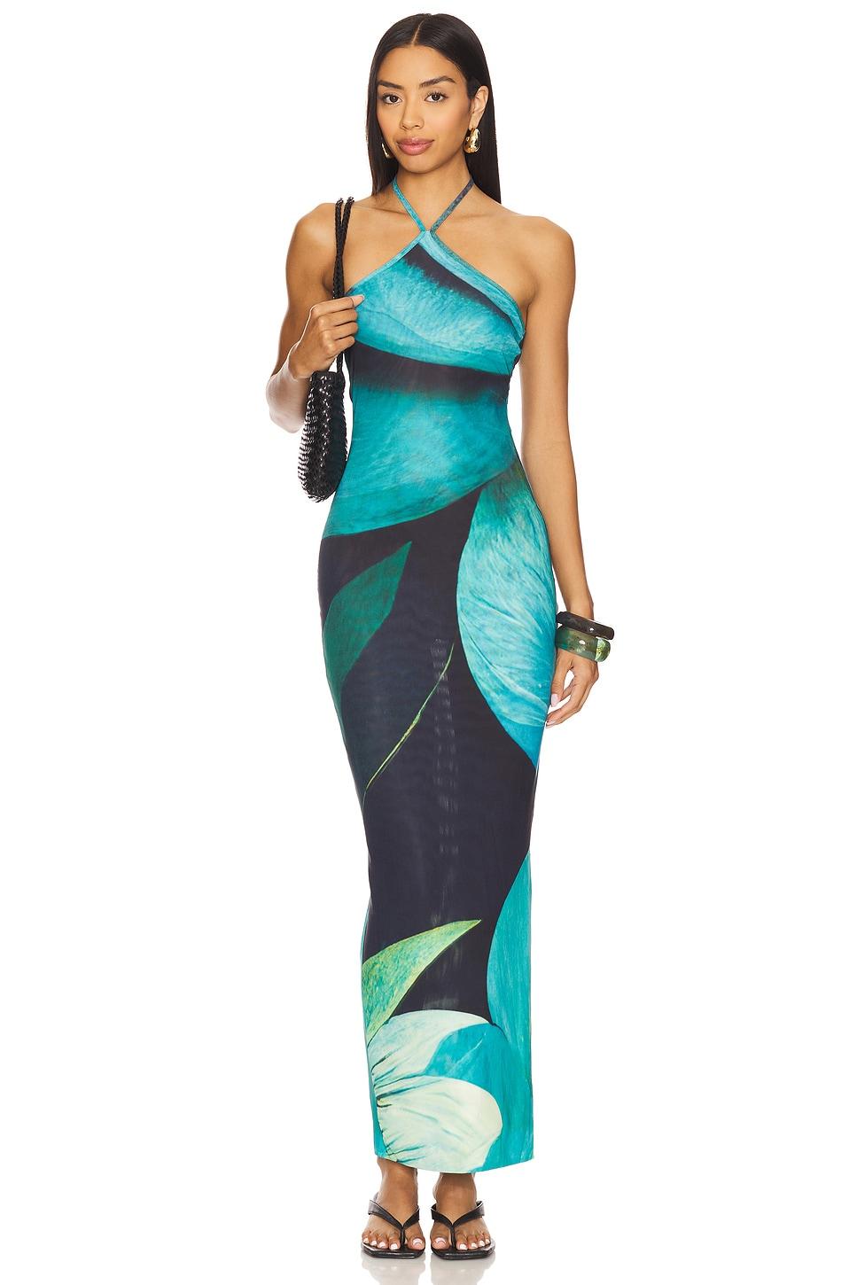 dalia halter neck dress