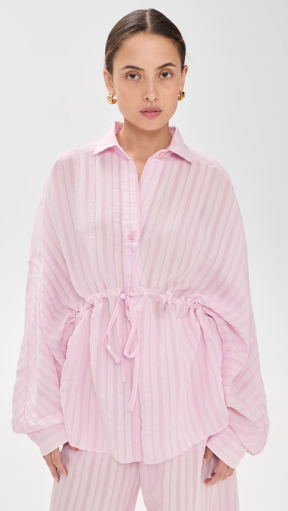 dalida fluid stripe shirt