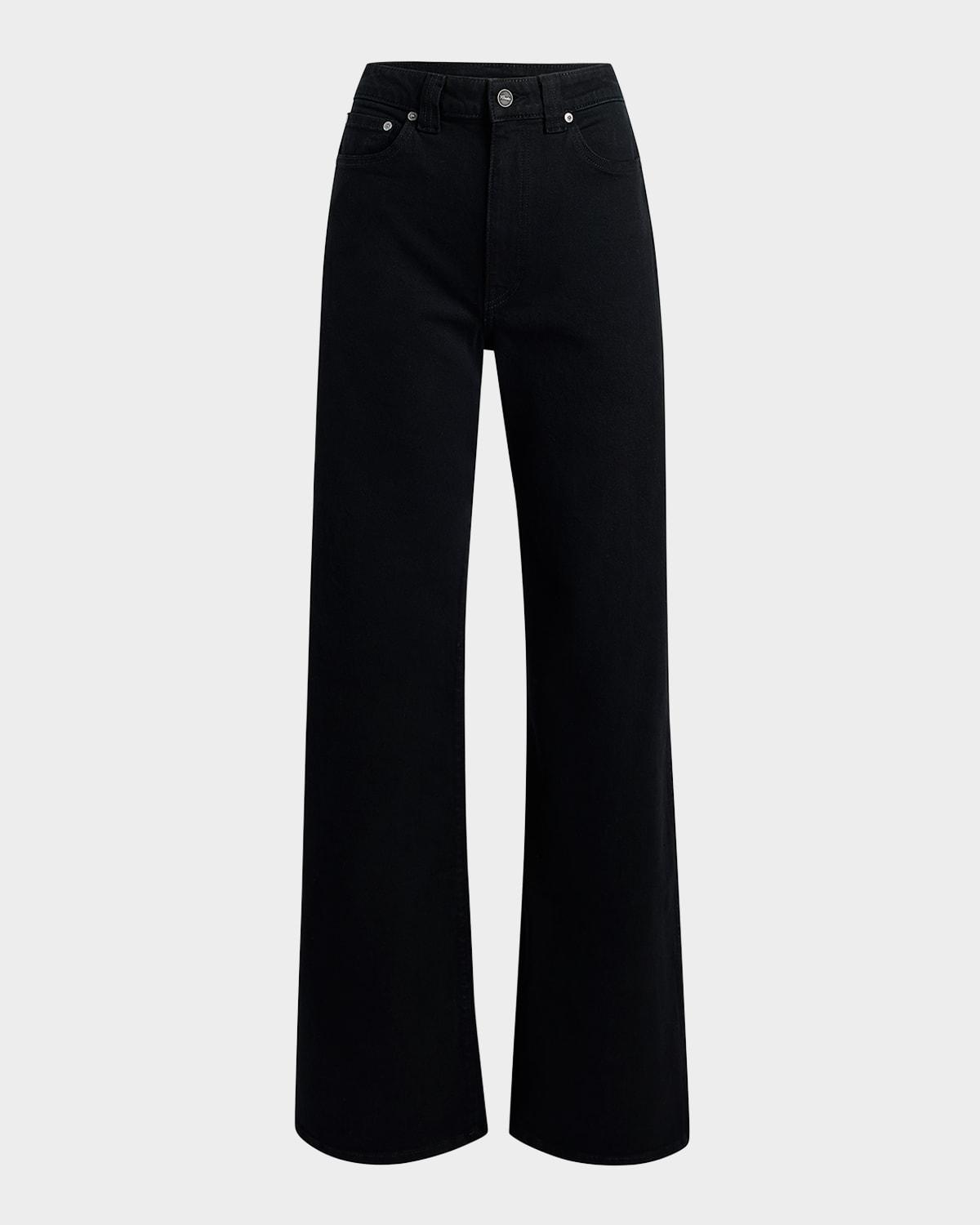 dane high-rise wide-leg jeans