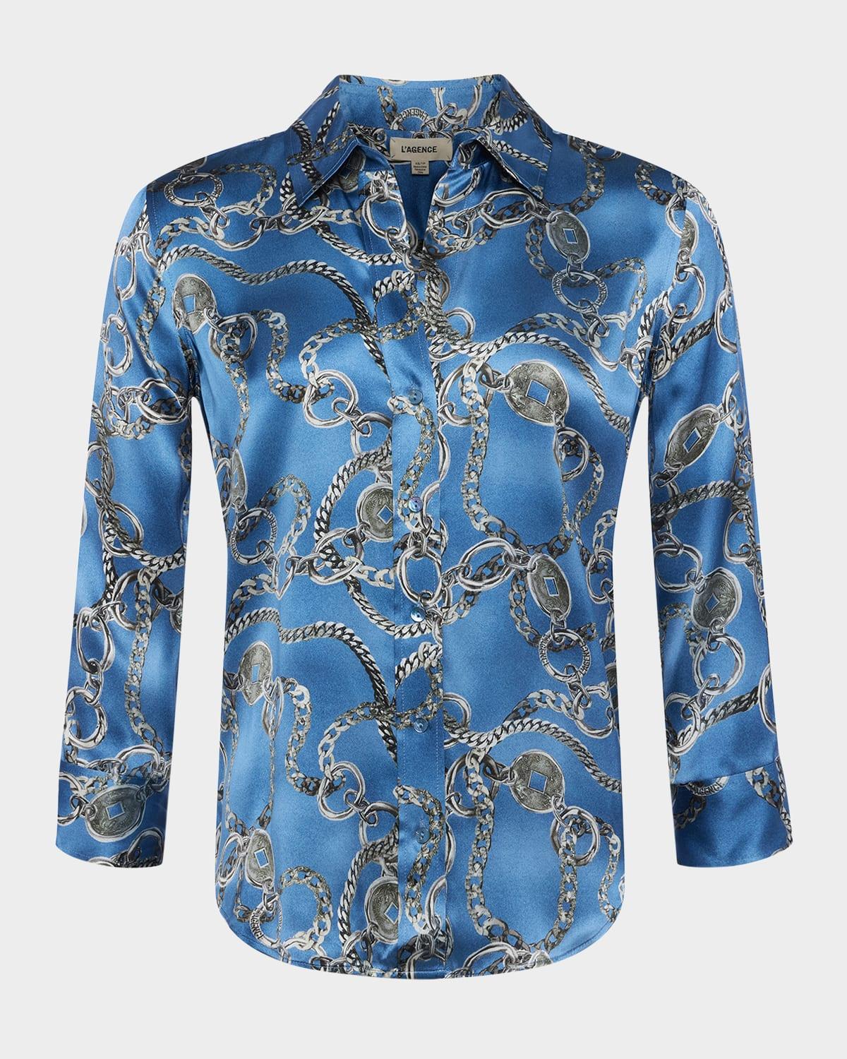 dani silk blouse