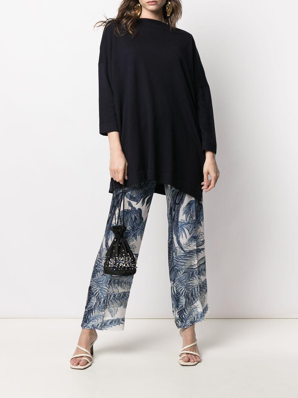daniela gregis sweaters blue cotton - women