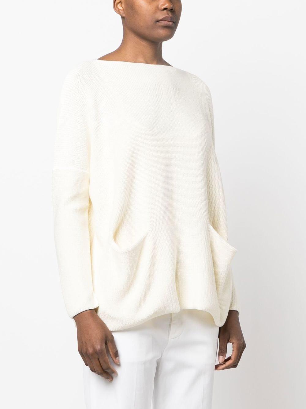 daniela gregis sweaters white cotton - women