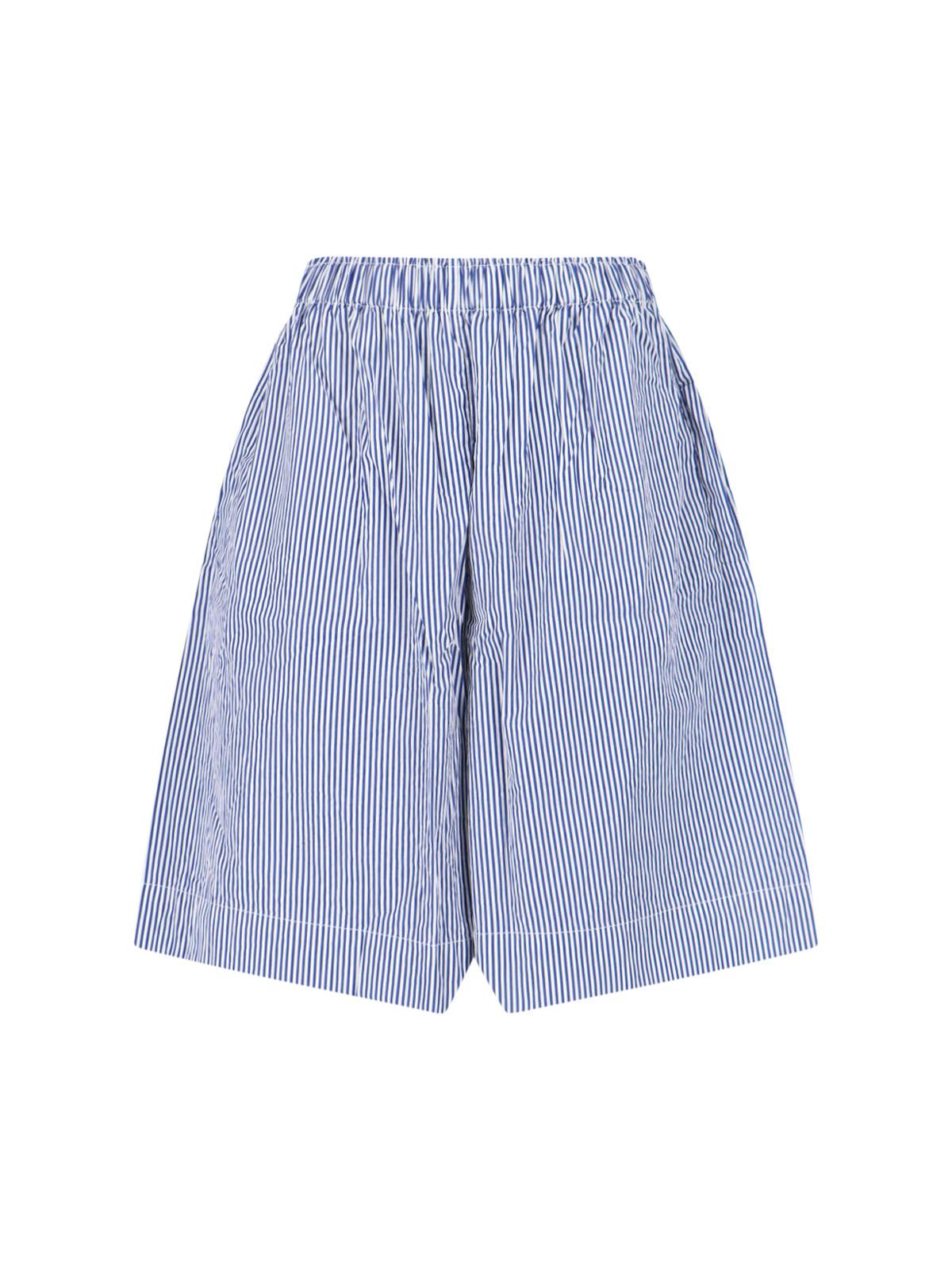 daniela gregis trousers blue cotton - women