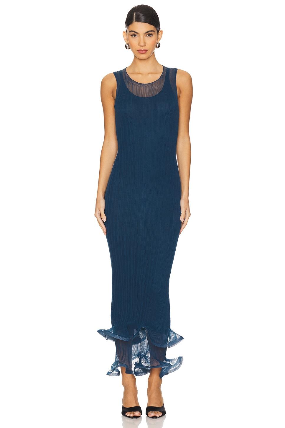 daniella sleeveless midi dress