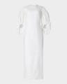 danielle eyelet embroidered puff-sleeve maxi dress