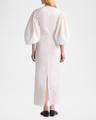 danielle eyelet embroidered puff-sleeve maxi dress