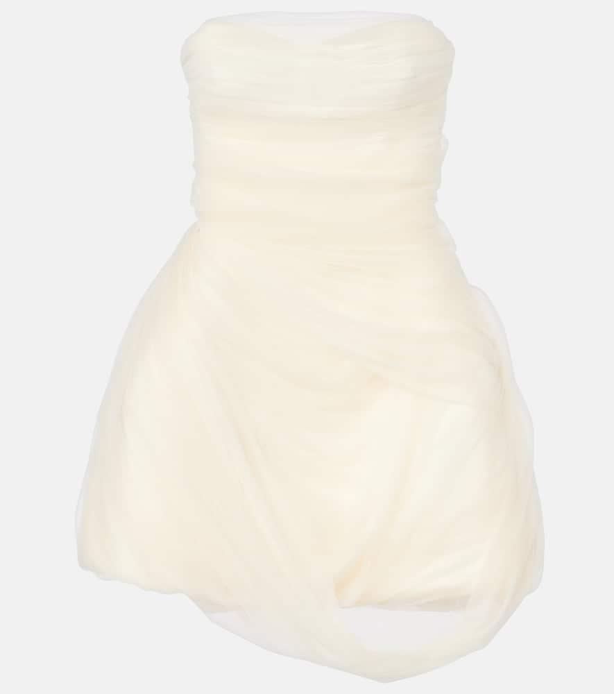 danielle frankel bridal bernie tulle minidress