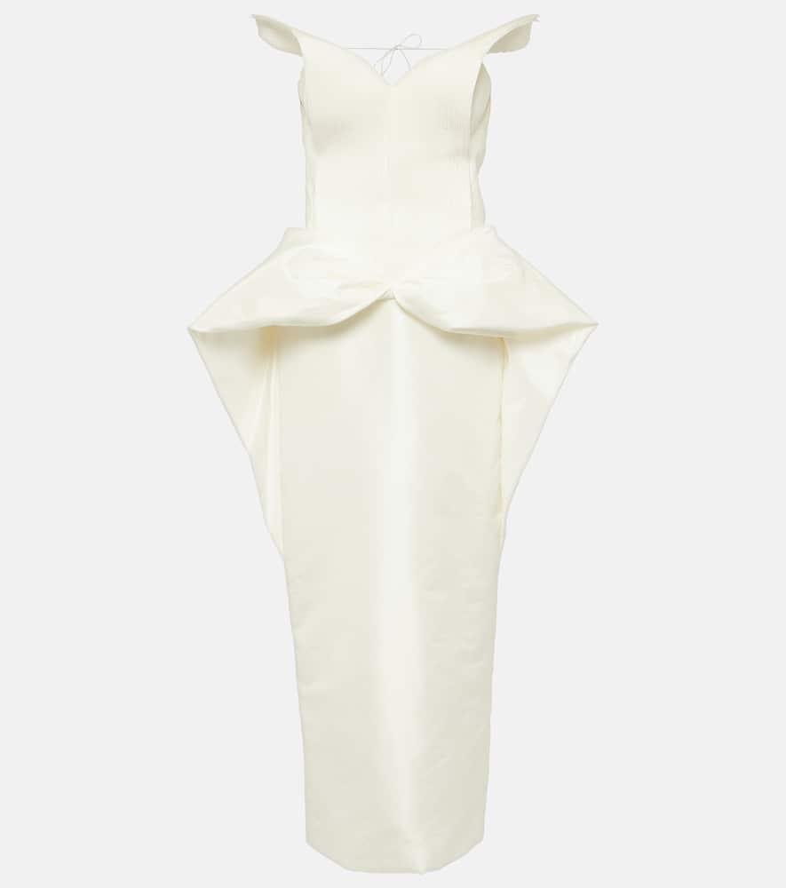 danielle frankel bridal daphne silk taffeta gown