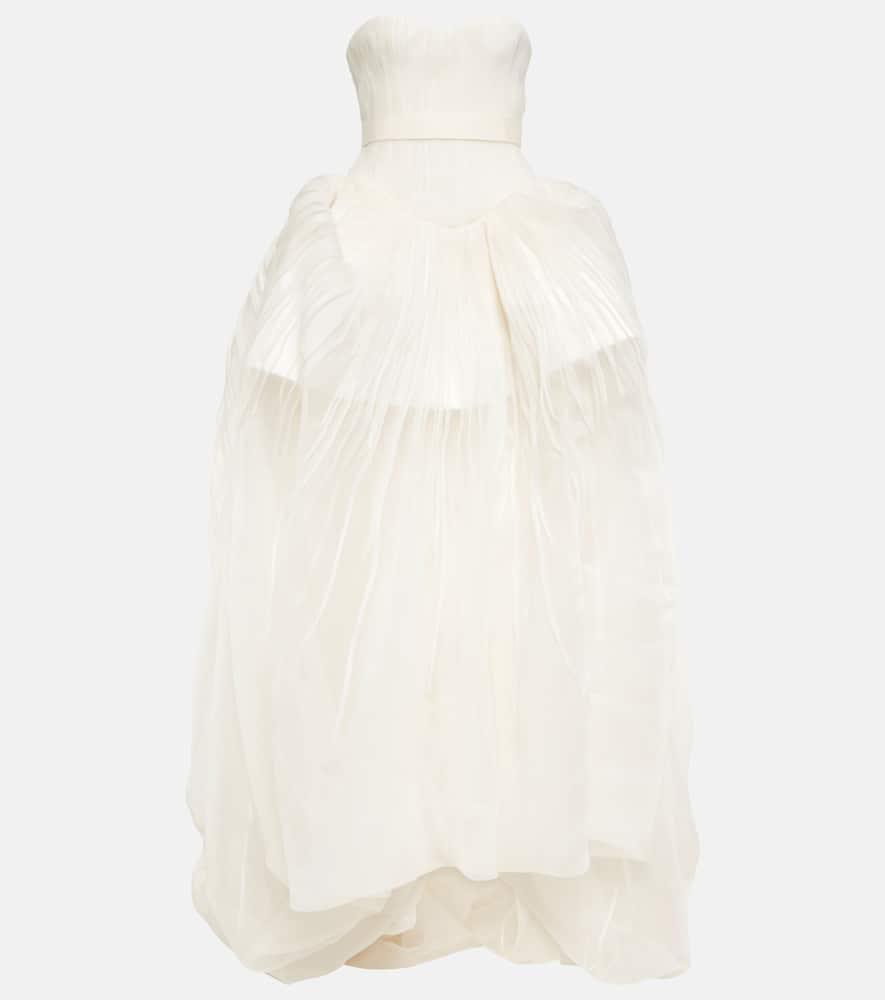 danielle frankel bridal emory silk organza gown