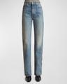 danielle high-rise straight-leg jeans