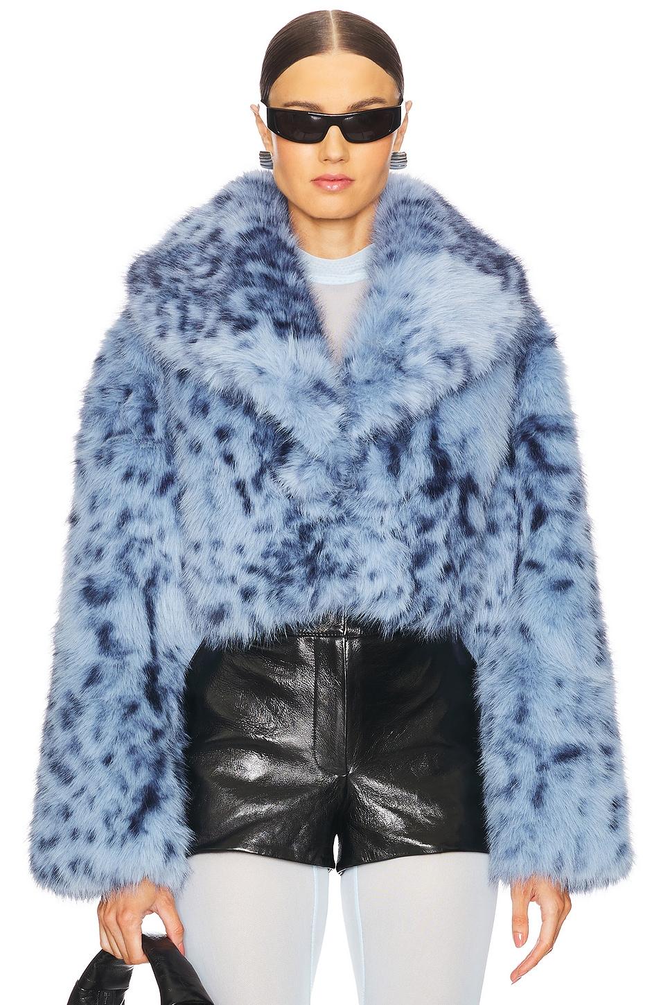 danika faux fur coat