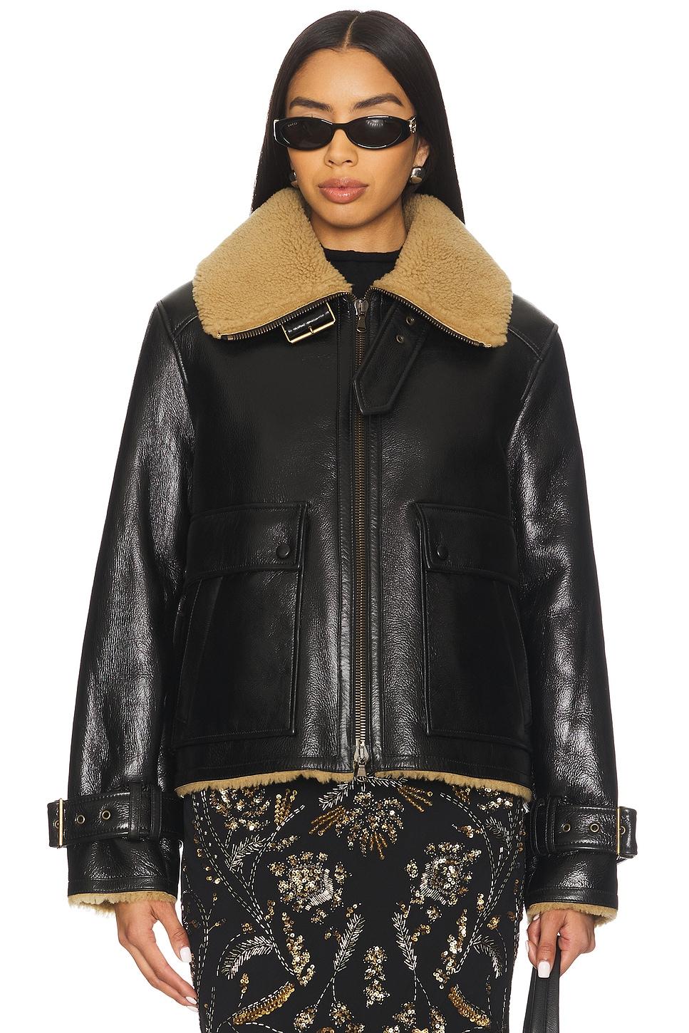 danika shearling jacket