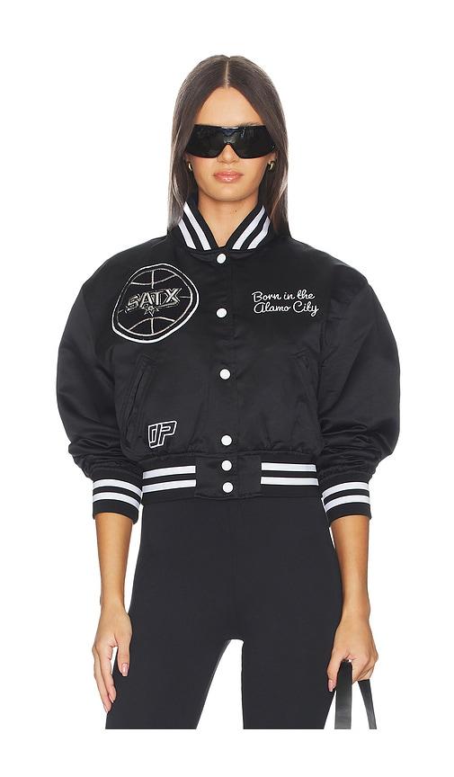 dannijopro the bomber jacket in black.
