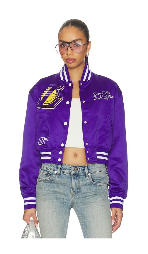 dannijopro the bomber jacket in purple.