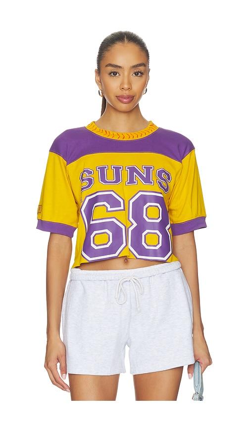 dannijopro the gameday tee in yellow.