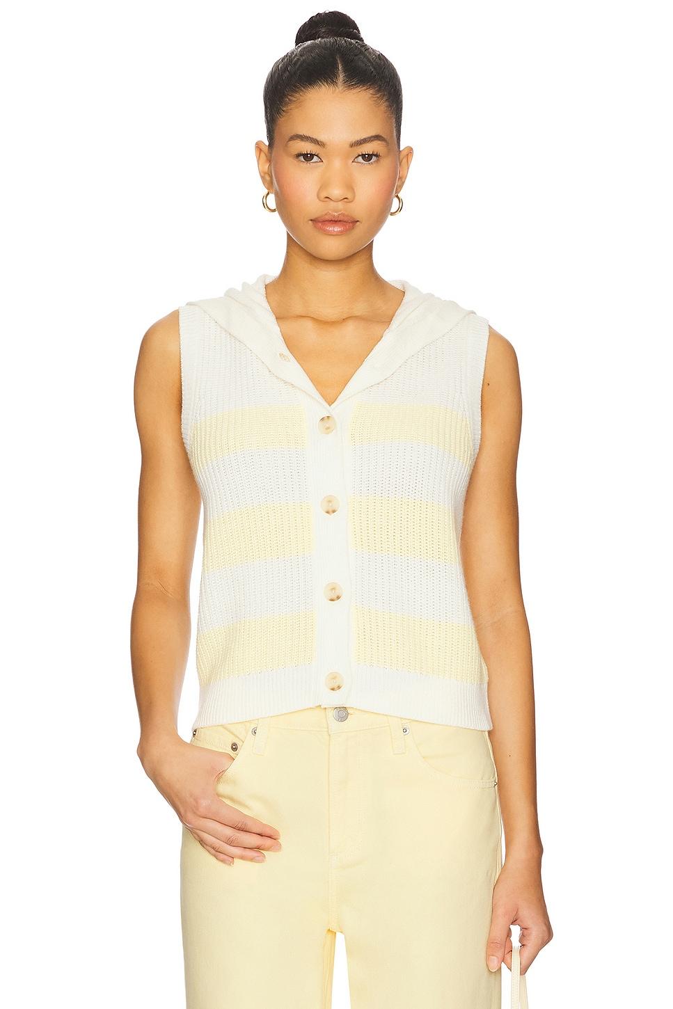 daphne striped hooded tank