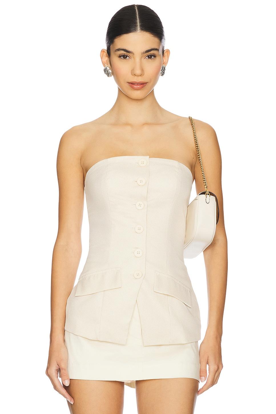 darcie strapless top