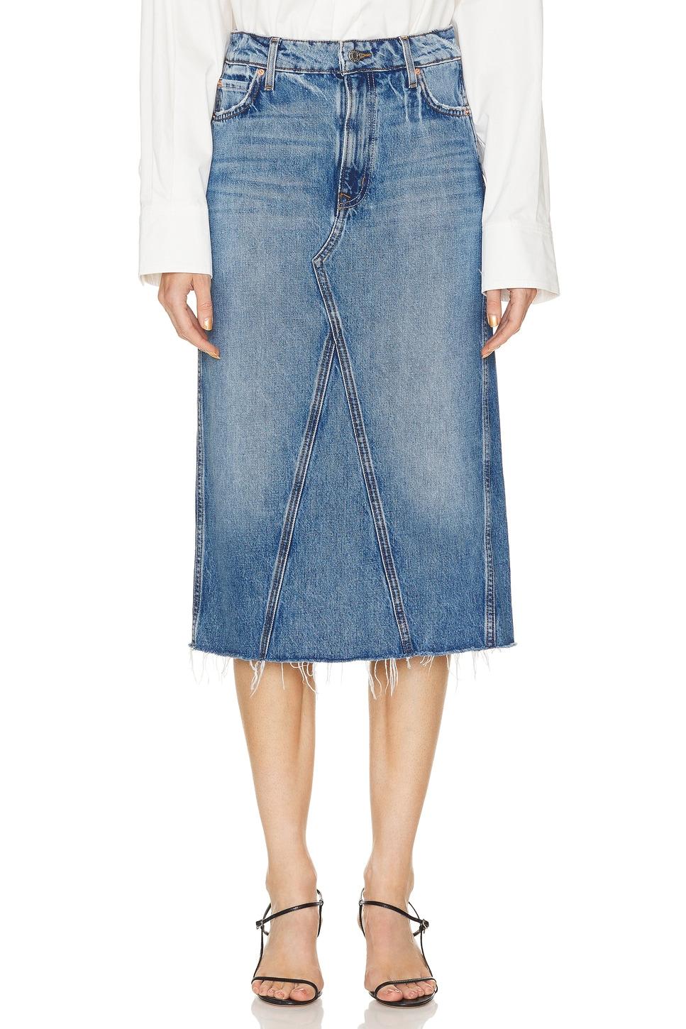darcy mid rise column midi skirt