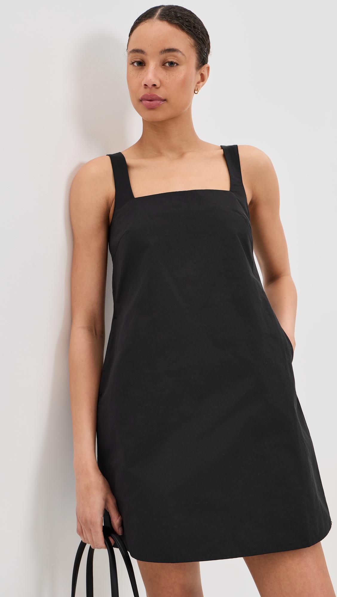 darcy square neck mini dress