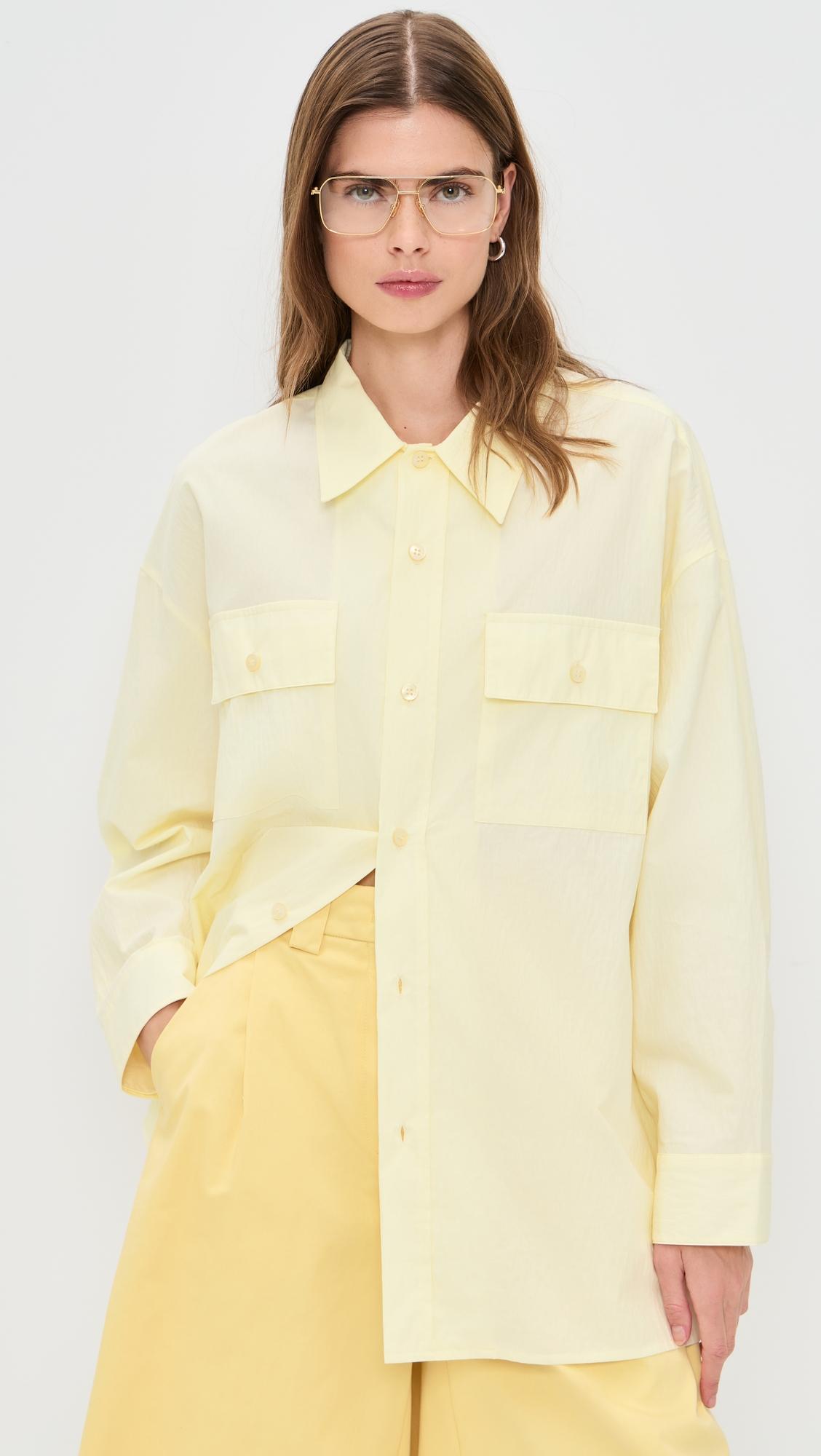 daria crinkled effect shirt