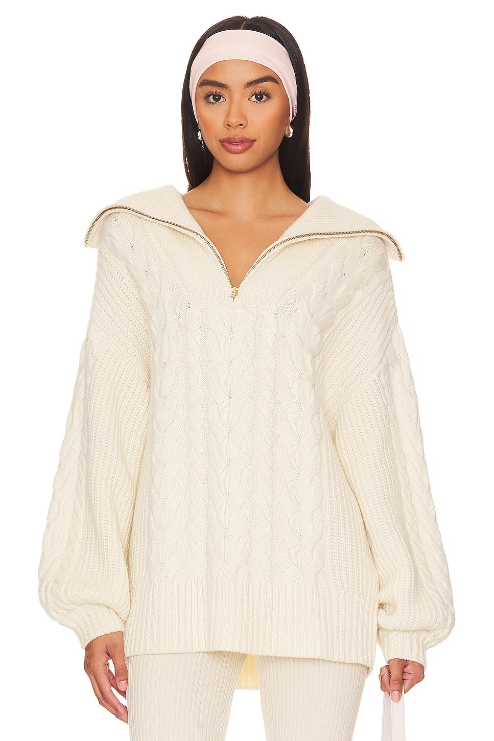 daria half zip sweater