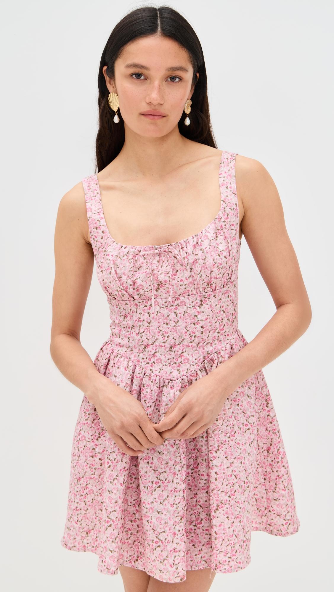 daria linen dress