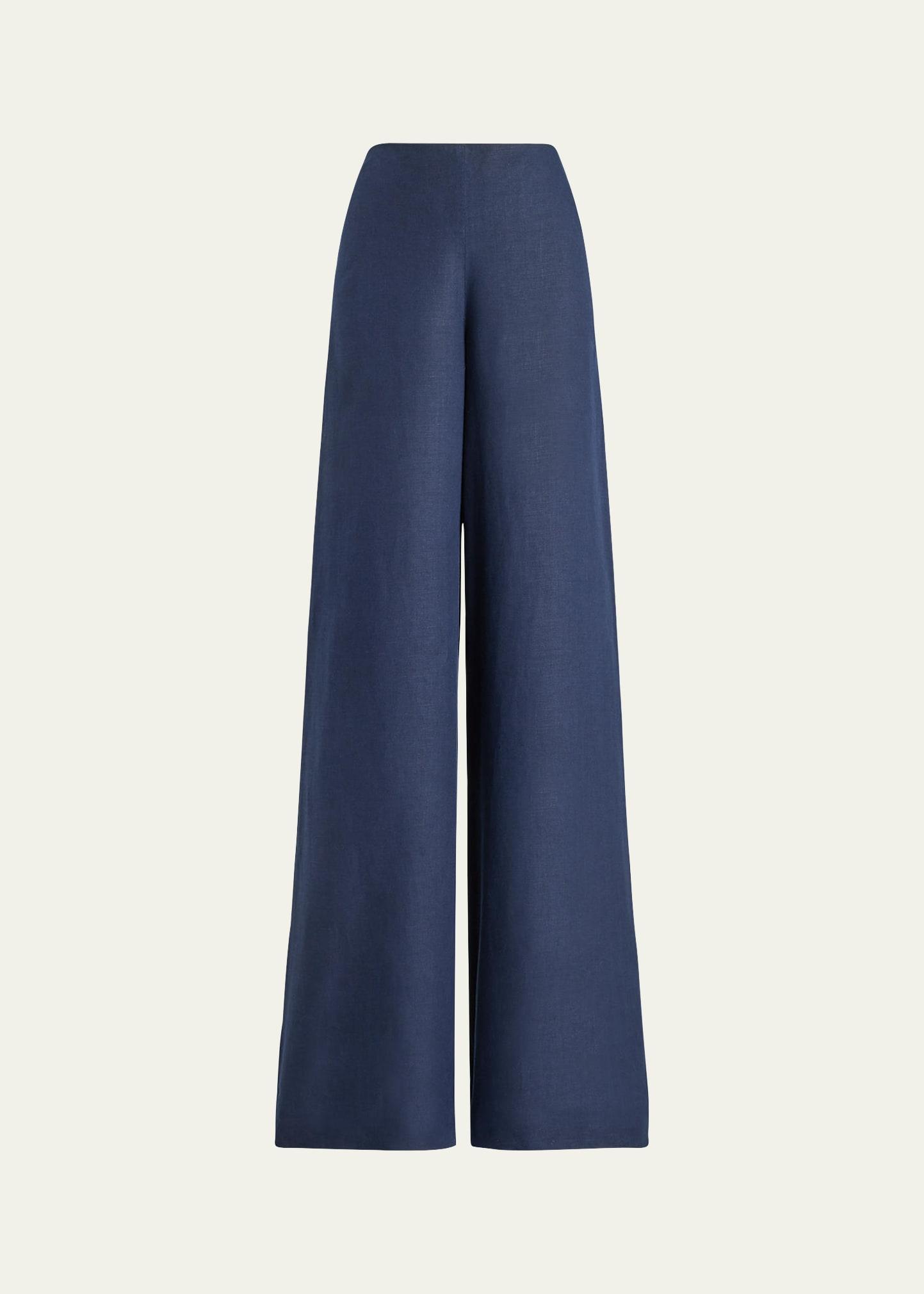daria linen wide-leg pants