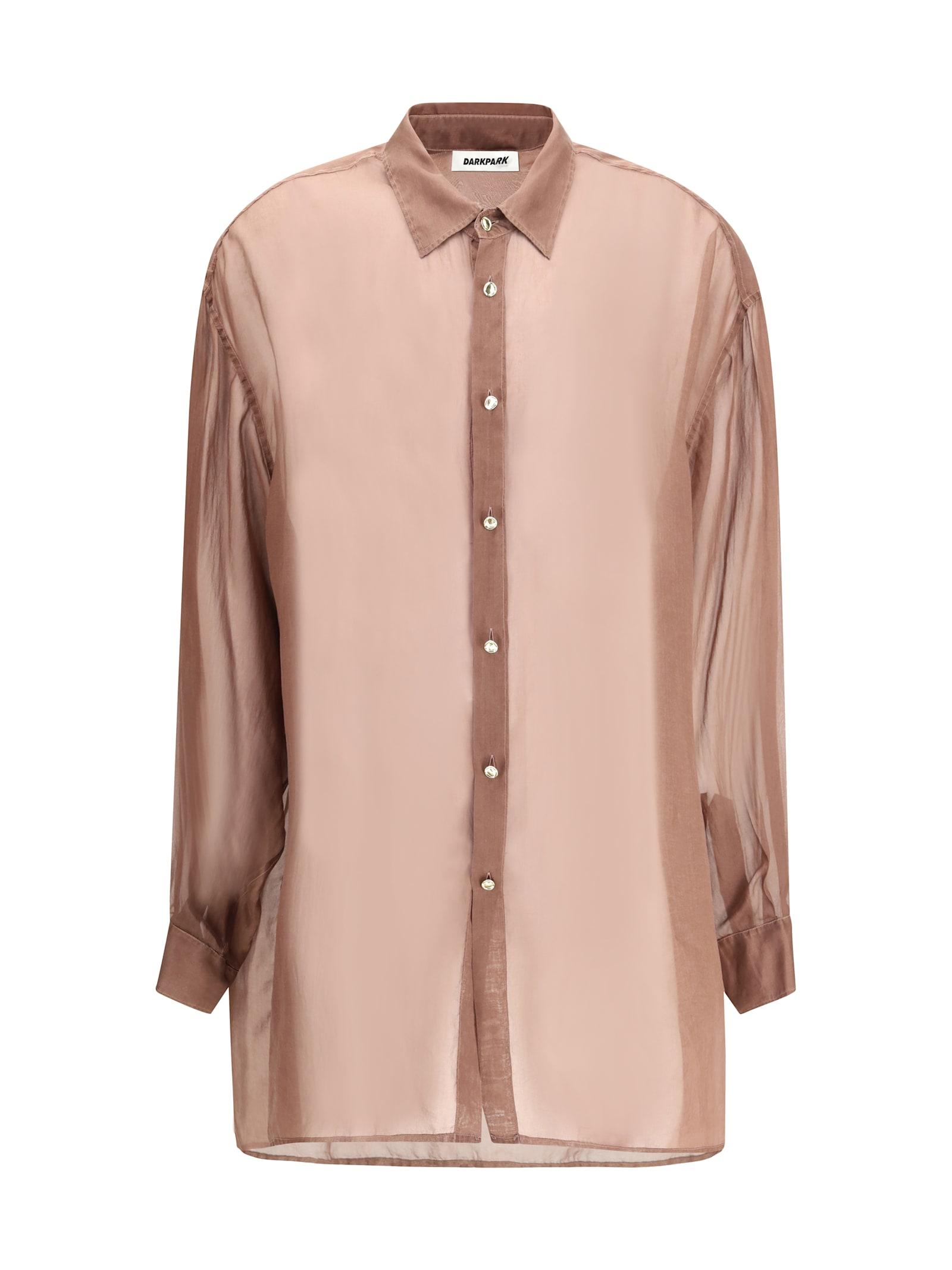 darkpark keanu silk organza shirt