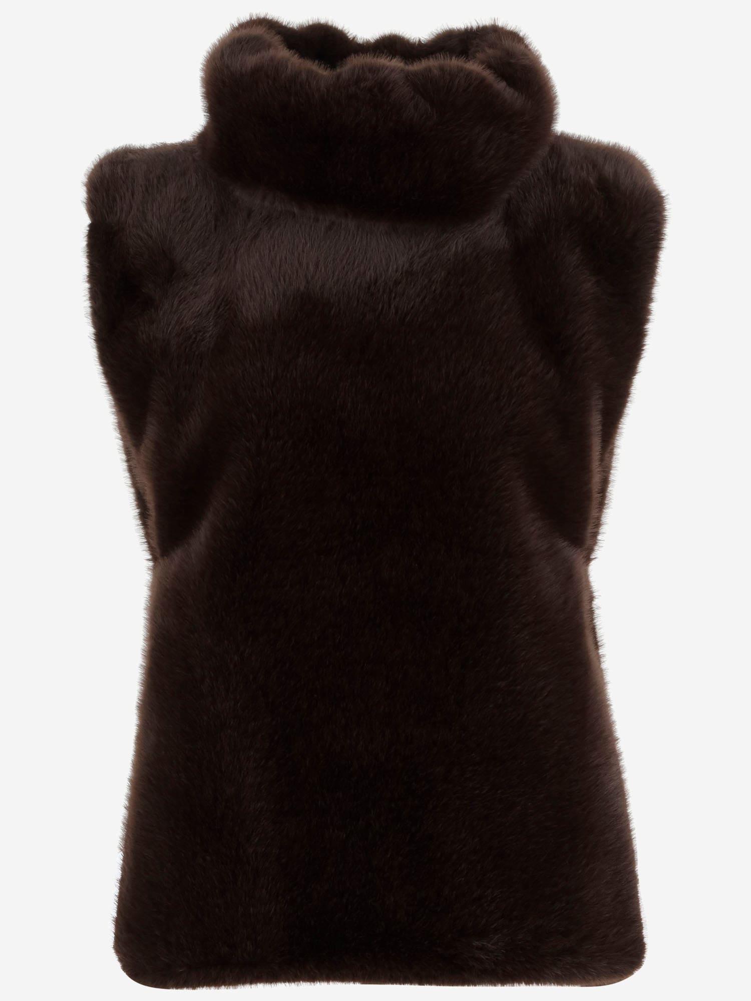 darkpark synthetic fur vest