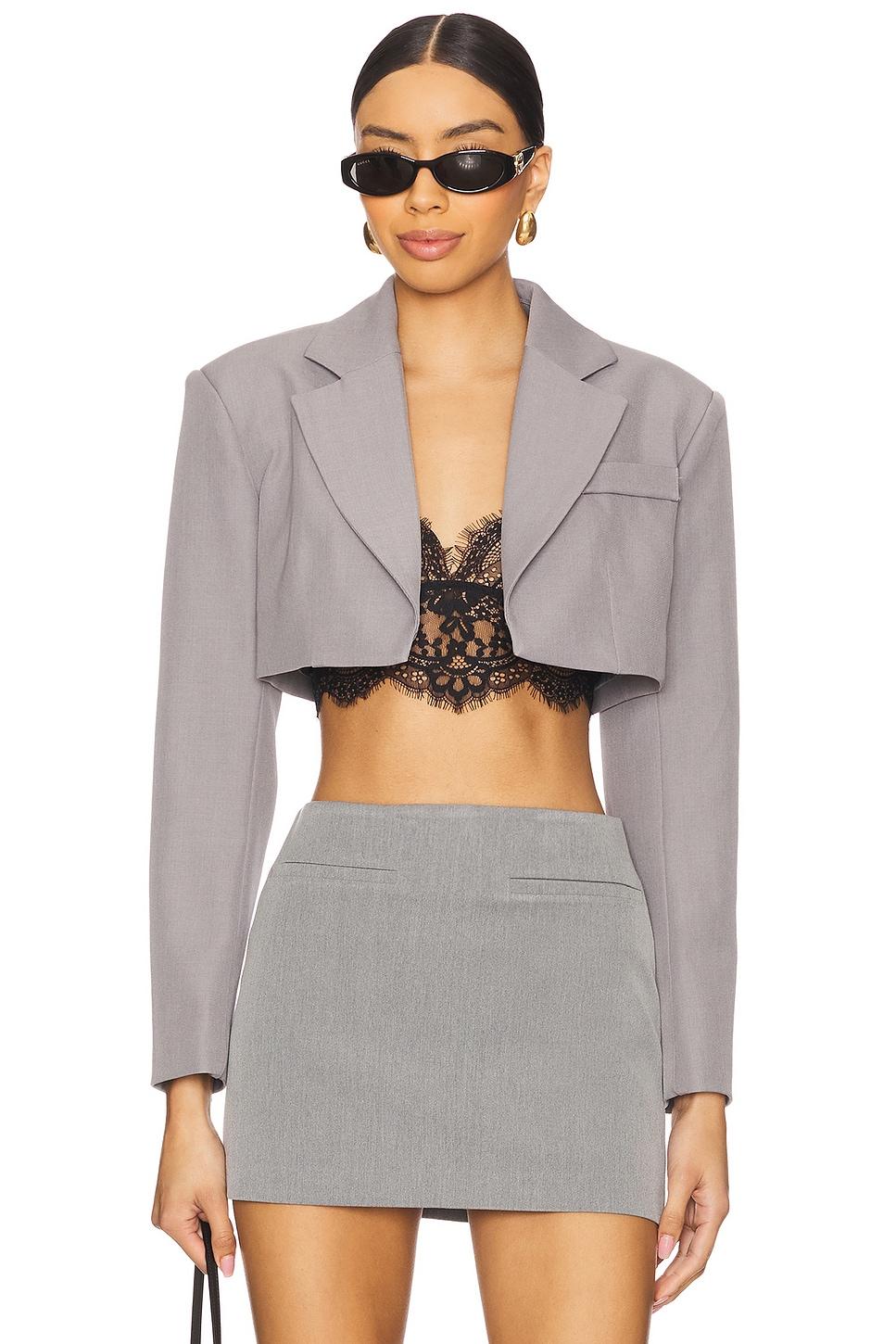 darla crop blazer